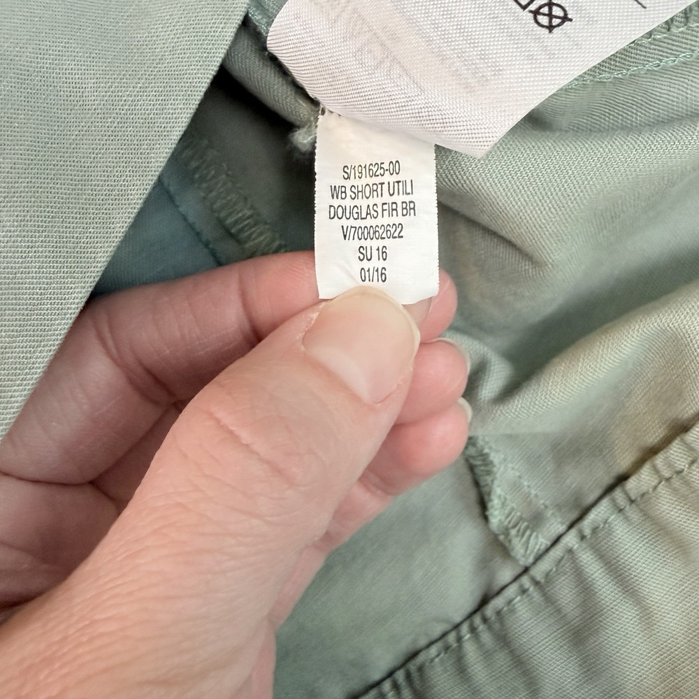 Gap Utility Military Jacket Sage Green Women's Size XS Spring 100% Cotton Zip - Picture 7 of 7